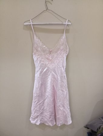 Pink Lace Chemise