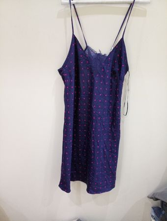 Blue Polka Dot Nightgown