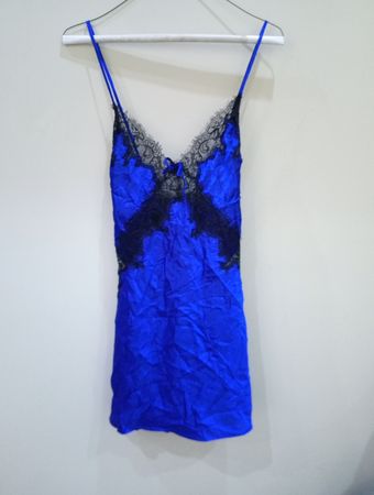 Blue Lace Chemise
