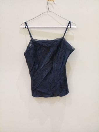Blue Lace Camisole