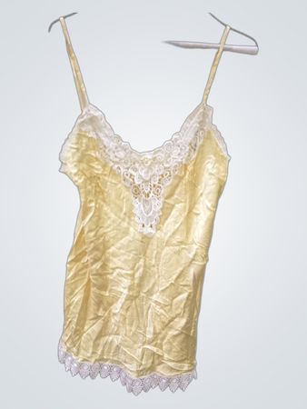 Yellow Lace Camisole