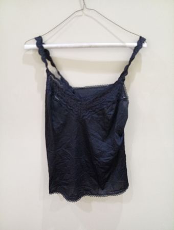 Marks & Spencer St Michael Black Lace Cami Top