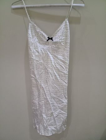 White Polka Dot Dress