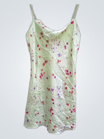 Green Floral Camisole