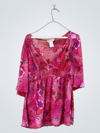 John Paul Richard Floral Blouse