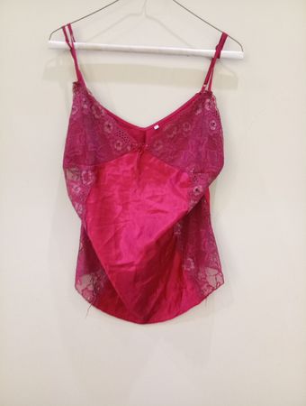 Pink Lace Camisole
