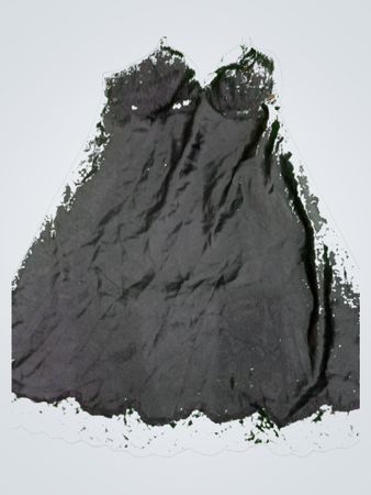 Black Lace-Trimmed Chemise