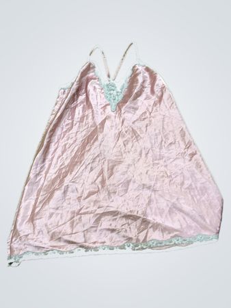 Pink Satin Nightgown