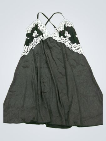 Black Lace Trim Camisole