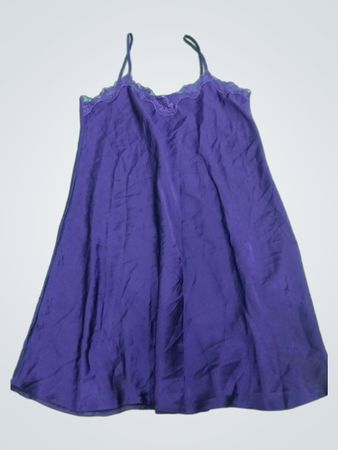 Purple Spaghetti Strap Dress