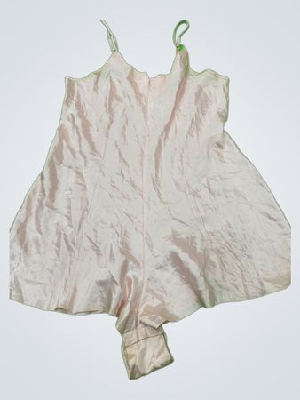 Pink Satin Chemise