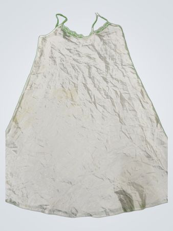 Unbranded White Lace Trim Slip Dress