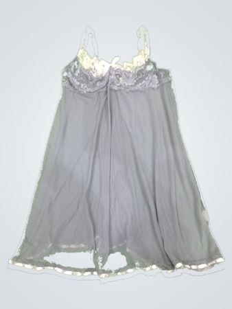 Gray Lace Trim Camisole