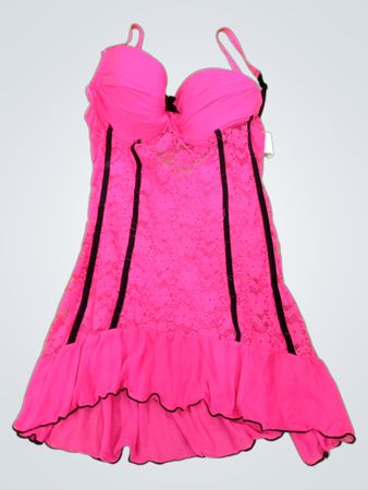 Pink Lace Dress