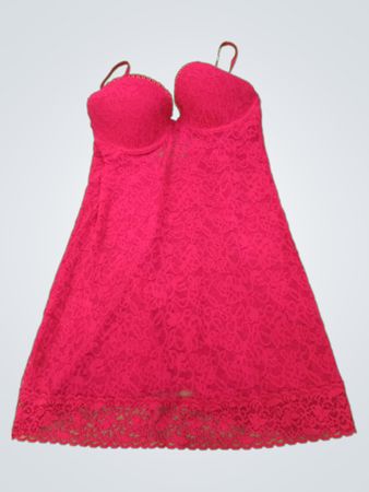 Pink Lace Dress