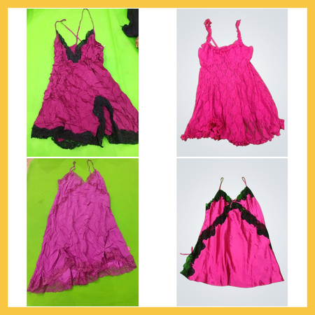Y2k pink party dress bundle