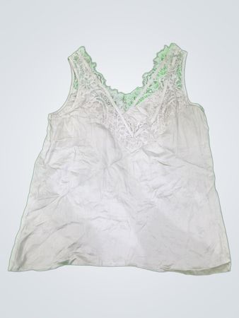 Women's White Lace Trim Camisole