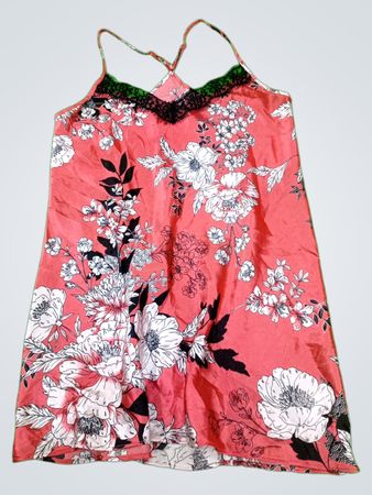 Pink Floral Nightgown