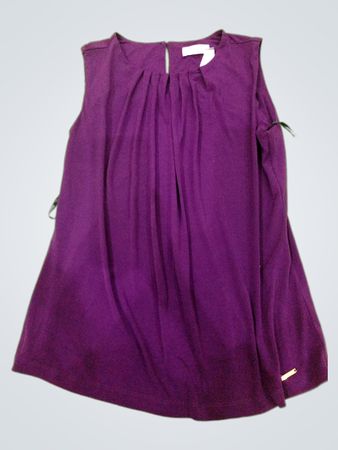 Calvin Klein Purple Sleeveless Blouse