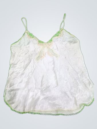 White Lace Trim Camisole