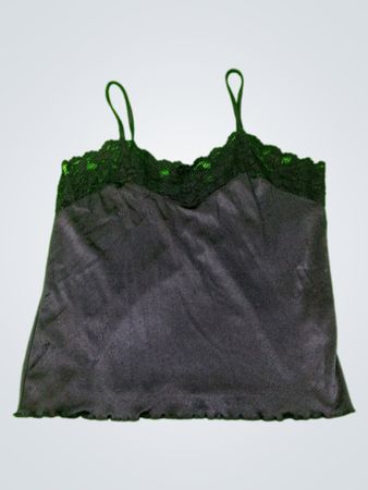 Black Lace Trim Camisole