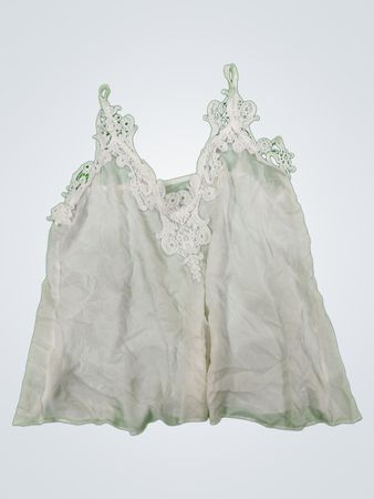 White Lace Trim Camisole