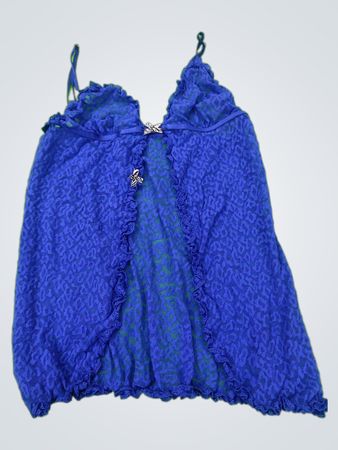 The Lacie Blue Lace Top