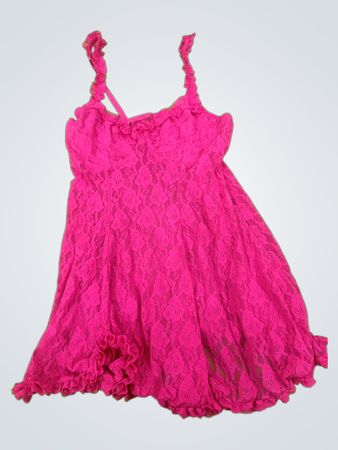 Pink Lace Dress