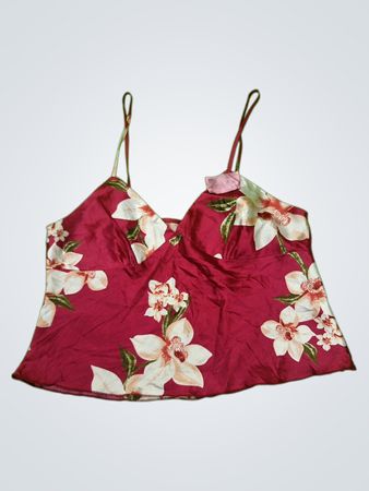 Floral Red Camisole