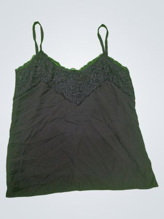 Black Lace Trim Camisole