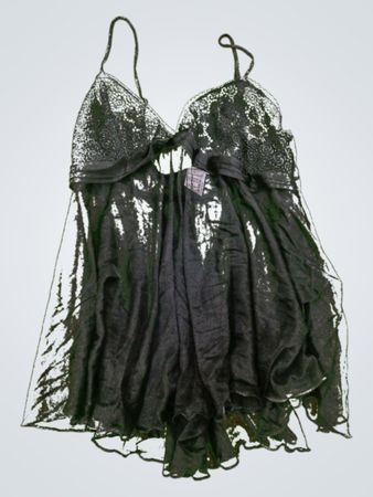 Black Lace Chemise