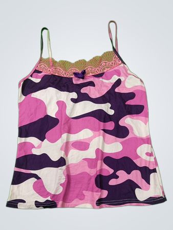 Pink Camouflage Cami