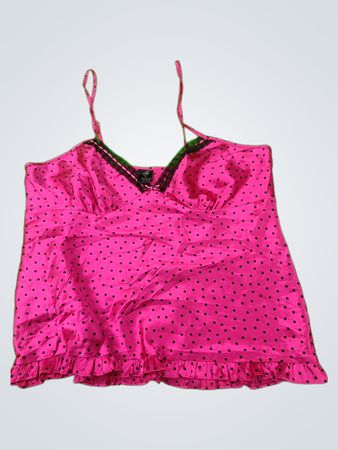 Pink Polka Dot Blouse