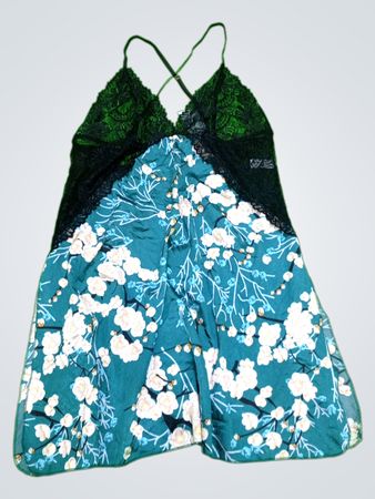 Floral Romper with Lace Top