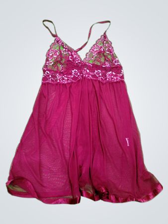 Pink Lace Chemise