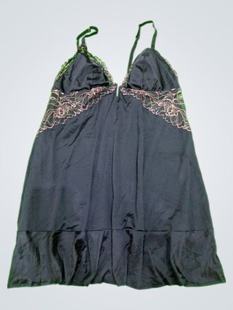 Auden Women's Black Chemise Nightgown