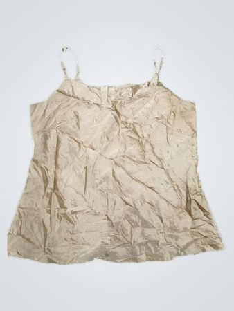 Brown Polyester Blouse