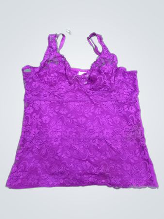 Purple Lace Camisole