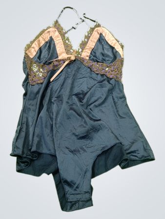 Coquette Blue Lace Chemise