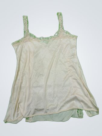 White Lace Trim Camisole