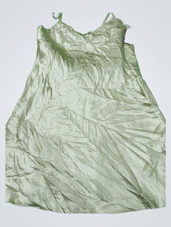 Green Silk Dress