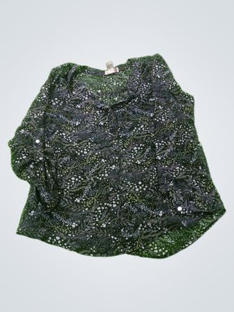 LOFT Floral Button-Up Blouse