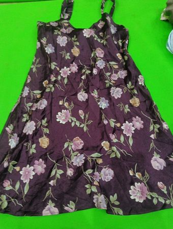 Purple Floral Dress