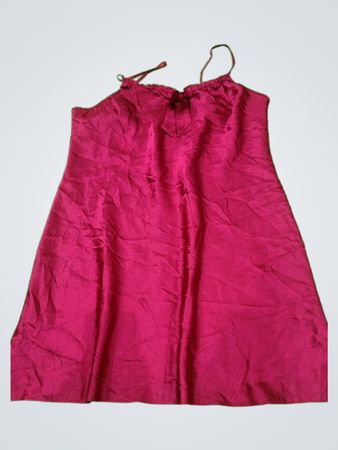 George Magenta Satin Cami Dress