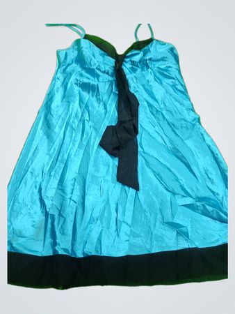 La Senza Blue Satin Cami Dress