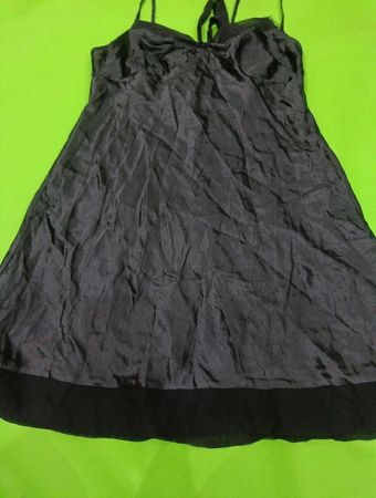 La Senza Black Satin Cami Top