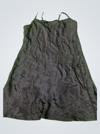 Topshop Black Slip Dress