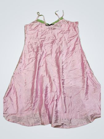 Pink Satin Dress