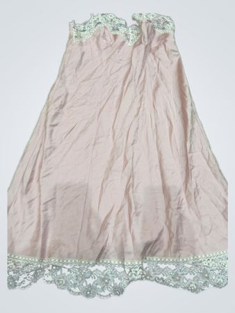 Pink Lace Trim Nightgown