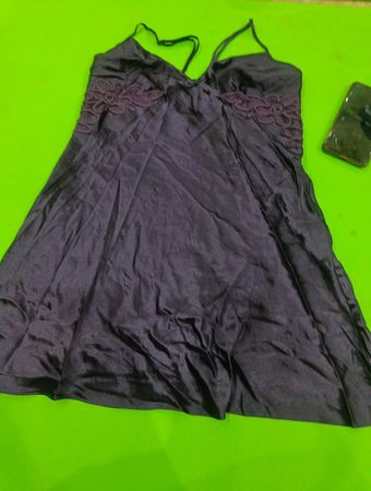 Marilyn Monroe by Warner's Purple Dress
